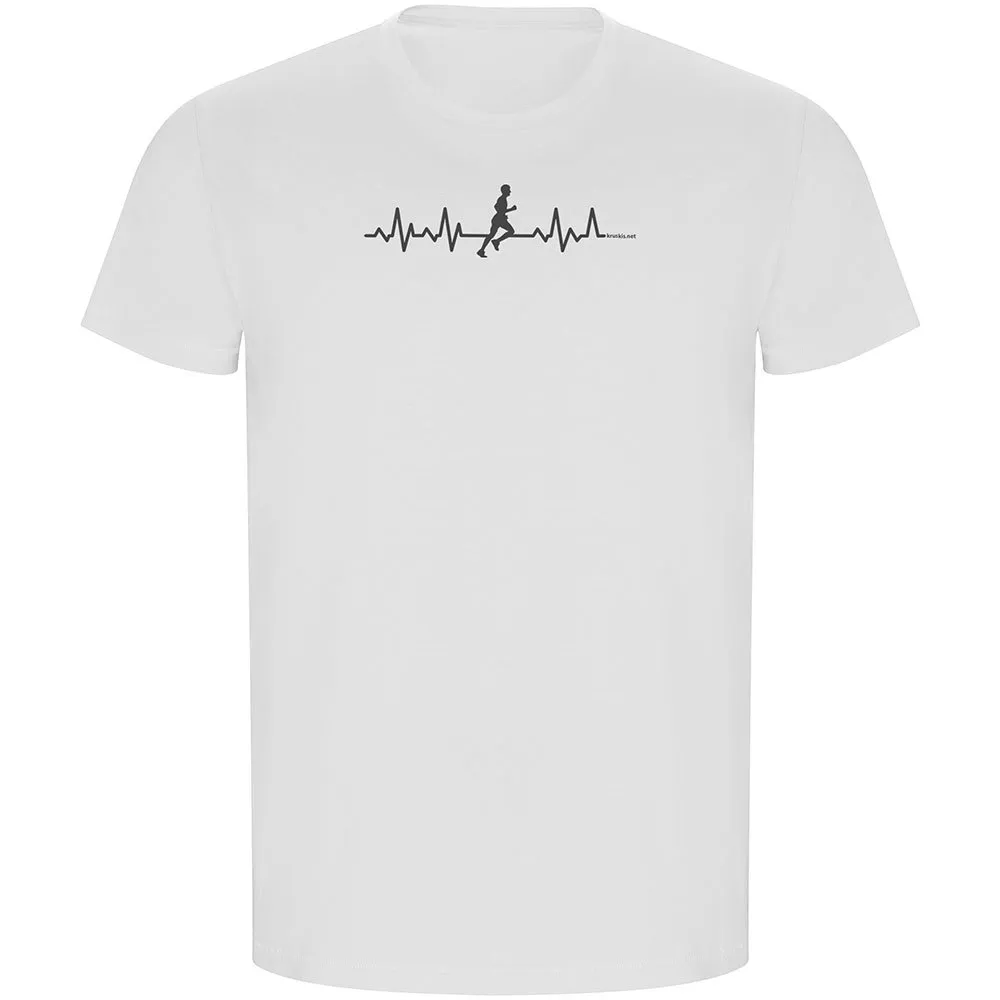Kruskis Runner Heartbeat Eco T-shirt Med Korta ärmar male Kruskis Runner Heartbeat Eco T-shirt Med Korta ärmar male