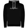 Kruskis Runner Heartbeat Two-colour Tröja Med Huva male