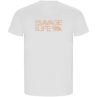 Kruskis Savage Life Eco T-shirt Med Korta ärmar Kruskis Savage Life Eco T-shirt Med Korta ärmar
