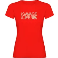 Kruskis Savage Life T-shirt Med Korta ärmar Kruskis Savage Life T-shirt Med Korta ärmar
