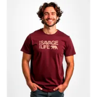 Kruskis Savage Life T-shirt Med Korta ärmar Kruskis Savage Life T-shirt Med Korta ärmar