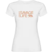Kruskis Savage Life T-shirt Med Korta ärmar Kruskis Savage Life T-shirt Med Korta ärmar