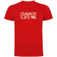Kruskis Savage Life T-shirt Med Korta ärmar Kruskis Savage Life T-shirt Med Korta ärmar