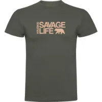 Kruskis Savage Life T-shirt Med Korta ärmar Kruskis Savage Life T-shirt Med Korta ärmar