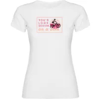 Kruskis Sexier On A Bike T-shirt Med Korta ärmar Kruskis Sexier On A Bike T-shirt Med Korta ärmar