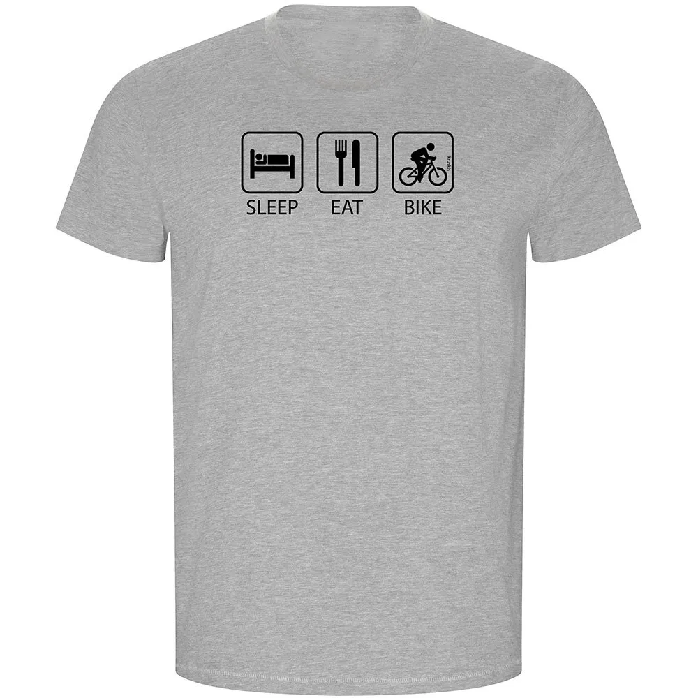 Kruskis Sleep Eat And Bike Eco T-shirt Med Korta ärmar