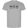 Kruskis Sleep Eat And Bike Eco T-shirt Med Korta ärmar