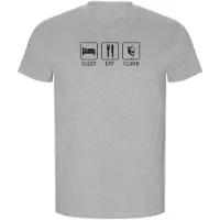 Kruskis Sleep Eat And Climb Eco T-shirt Med Korta ärmar