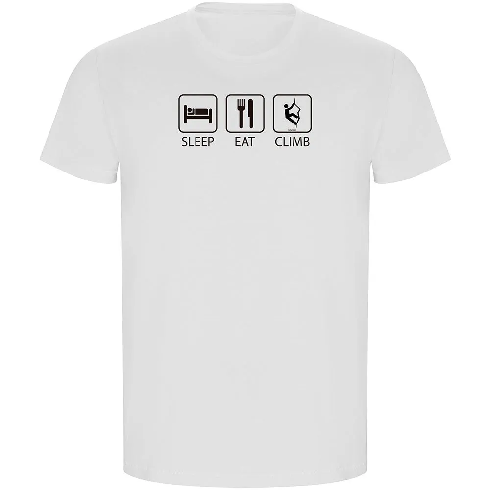 Kruskis Sleep Eat And Climb Eco T-shirt Med Korta ärmar