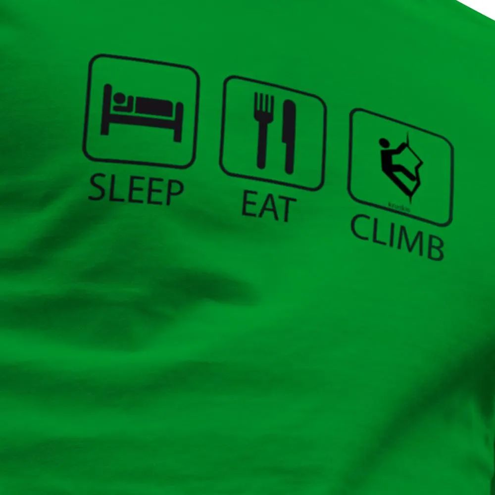 Kruskis Sleep Eat And Climb T-shirt Med Korta ärmar Kruskis Sleep Eat And Climb T-shirt Med Korta ärmar