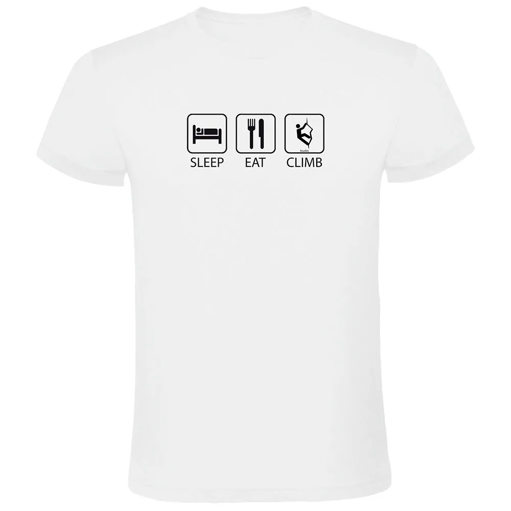 Kruskis Sleep Eat And Climb T-shirt Med Korta ärmar
