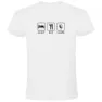 Kruskis Sleep Eat And Climb T-shirt Med Korta ärmar