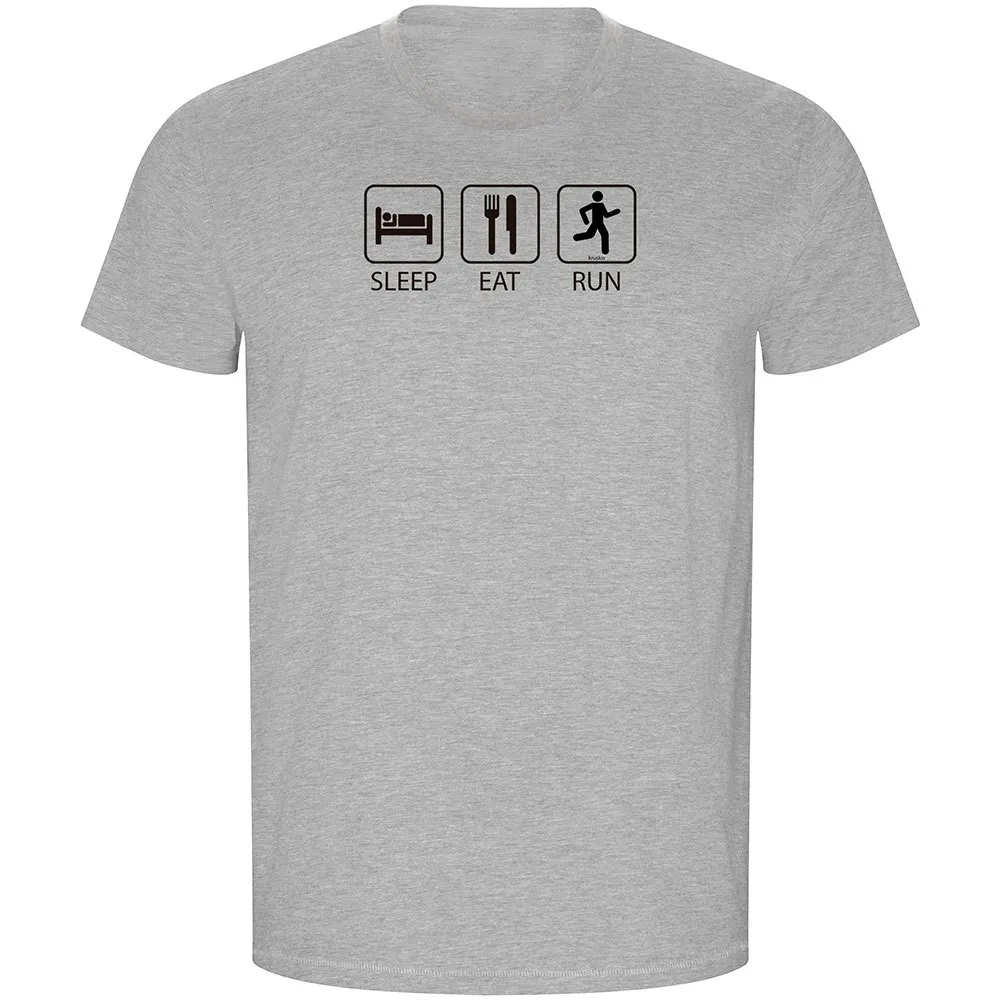Kruskis Sleep Eat And Run Eco T-shirt Med Korta ärmar male
