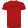 Kruskis Sleep Eat And Run T-shirt Med Korta ärmar female