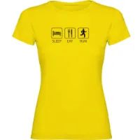 Kruskis Sleep Eat And Run T-shirt Med Korta ärmar male