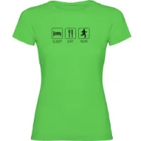 Kruskis Sleep Eat And Run T-shirt Med Korta ärmar male