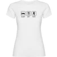 Kruskis Sleep Eat And Run T-shirt Med Korta ärmar male