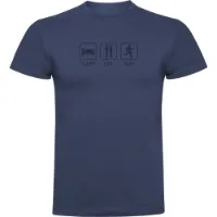 Kruskis Sleep Eat And Run T-shirt Med Korta ärmar male