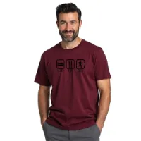 Kruskis Sleep Eat And Run T-shirt Med Korta ärmar Man