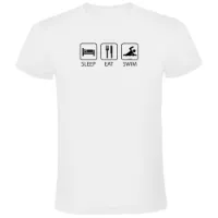 Kruskis Sleep Eat And Swim T-shirt Med Korta ärmar male