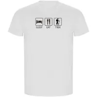 Kruskis Sleep Eat And Trek Eco T-shirt Med Korta ärmar Kruskis Sleep Eat And Trek Eco T-shirt Med Korta ärmar