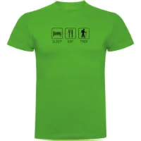 Kruskis Sleep Eat And Trek T-shirt Med Korta ärmar