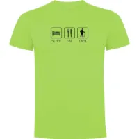Kruskis Sleep Eat And Trek T-shirt Med Korta ärmar