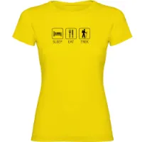 Kruskis Sleep Eat And Trek T-shirt Med Korta ärmar Kruskis Sleep Eat And Trek T-shirt Med Korta ärmar