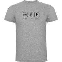 Kruskis Sleep Eat And Trek T-shirt Med Korta ärmar