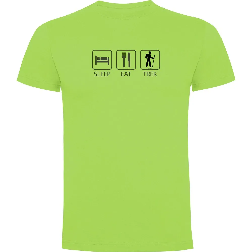 Kruskis Sleep Eat And Trek T-shirt Med Korta ärmar