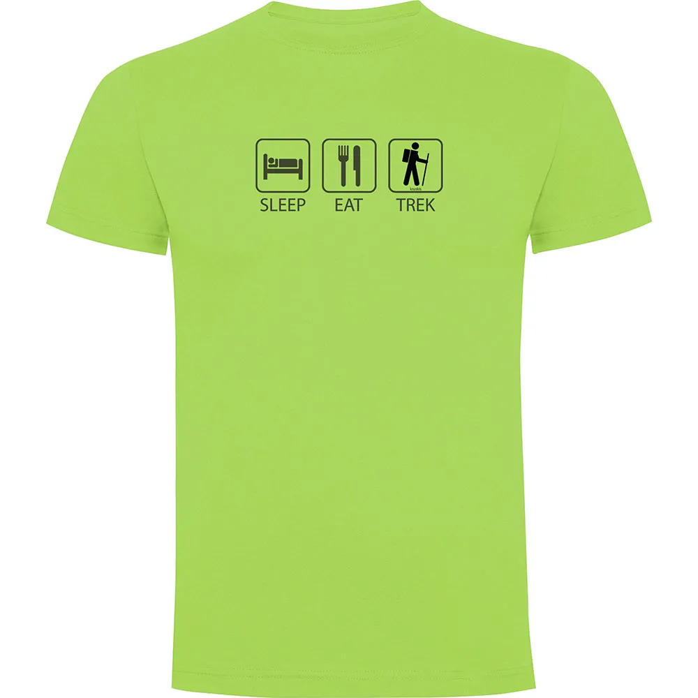 Kruskis Sleep Eat And Trek T-shirt Med Korta ärmar