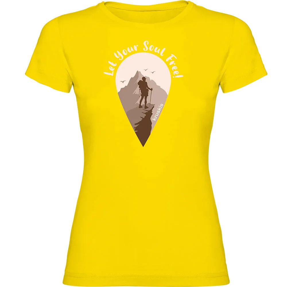 Kruskis Soul Free T-shirt Med Korta ärmar Kruskis Soul Free T-shirt Med Korta ärmar