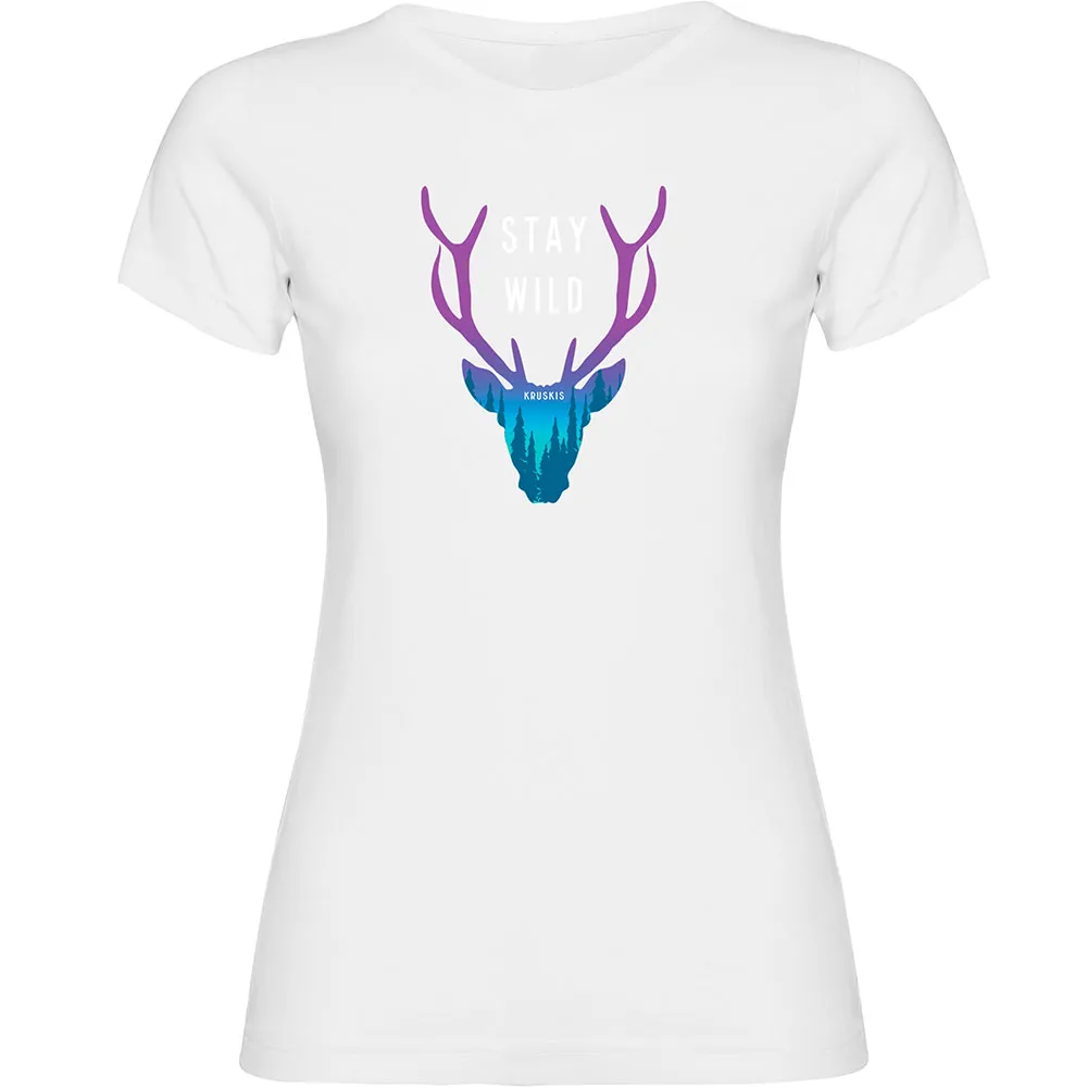 Kruskis Stay Wild T-shirt Med Korta ärmar Kruskis Stay Wild T-shirt Med Korta ärmar