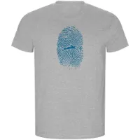 Kruskis Swimmer Fingerprint Eco T-shirt Med Korta ärmar male Kruskis Swimmer Fingerprint Eco T-shirt Med Korta ärmar male
