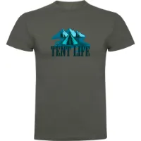 Kruskis Tent Life T-shirt Med Korta ärmar Kruskis Tent Life T-shirt Med Korta ärmar