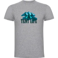 Kruskis Tent Life T-shirt Med Korta ärmar Kruskis Tent Life T-shirt Med Korta ärmar