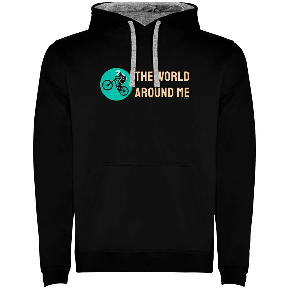 Kruskis The World Around Me Two-colour Tröja Med Huva Kruskis The World Around Me Two-colour Tröja Med Huva