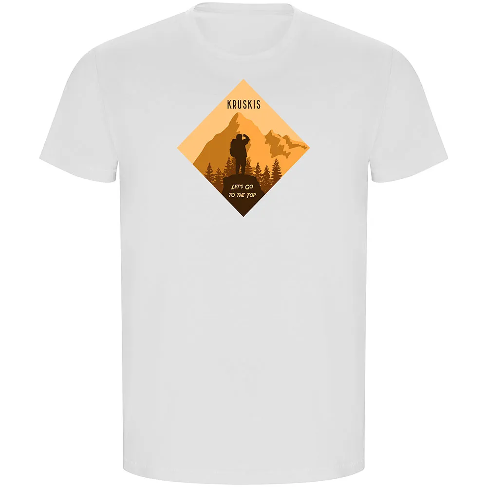 Kruskis Top Of The Mountain Eco T-shirt Med Korta ärmar Kruskis Top Of The Mountain Eco T-shirt Med Korta ärmar