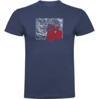 Kruskis Topographic T-shirt Med Korta ärmar Kruskis Topographic T-shirt Med Korta ärmar