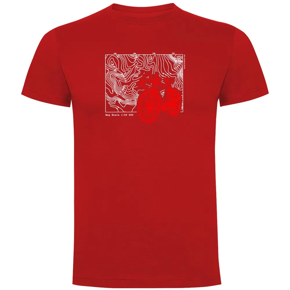 Kruskis Topographic T-shirt Med Korta ärmar Kruskis Topographic T-shirt Med Korta ärmar