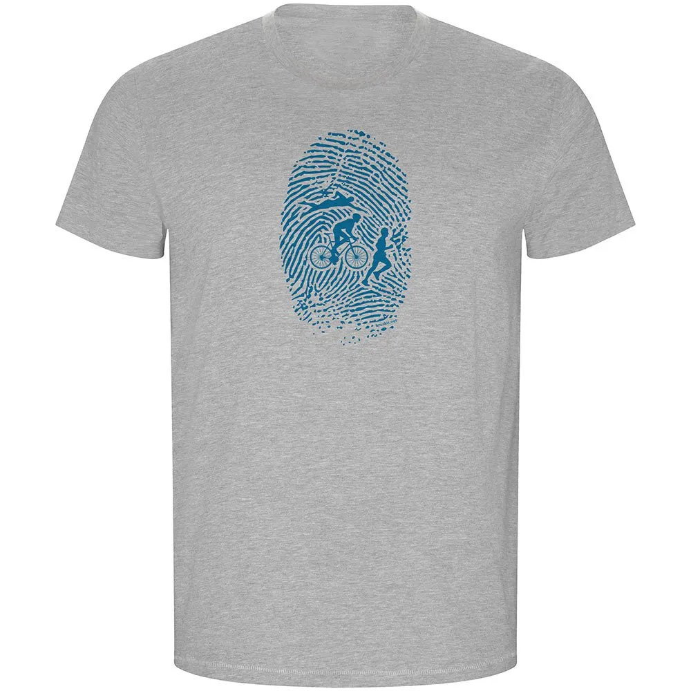 Kruskis Triathlon Fingerprint Eco T-shirt Med Korta ärmar male