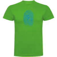 Kruskis Triathlon Fingerprint T-shirt Med Korta ärmar male