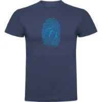 Kruskis Triathlon Fingerprint T-shirt Med Korta ärmar male Kruskis Triathlon Fingerprint T-shirt Med Korta ärmar male