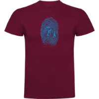 Kruskis Triathlon Fingerprint T-shirt Med Korta ärmar male