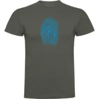 Kruskis Triathlon Fingerprint T-shirt Med Korta ärmar male