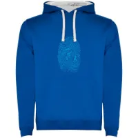 Kruskis Triathlon Fingerprint Two-colour Tröja Med Huva male Kruskis Triathlon Fingerprint Two-colour Tröja Med Huva male