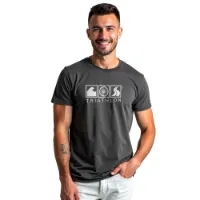 Kruskis Triathlon T-shirt Med Korta ärmar male Kruskis Triathlon T-shirt Med Korta ärmar male
