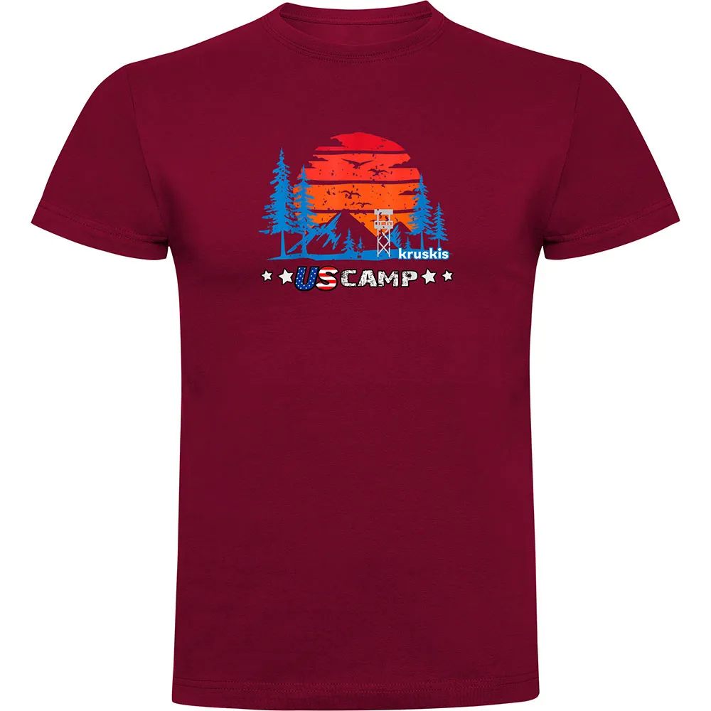 Kruskis Us Camp T-shirt Med Korta ärmar Kruskis Us Camp T-shirt Med Korta ärmar
