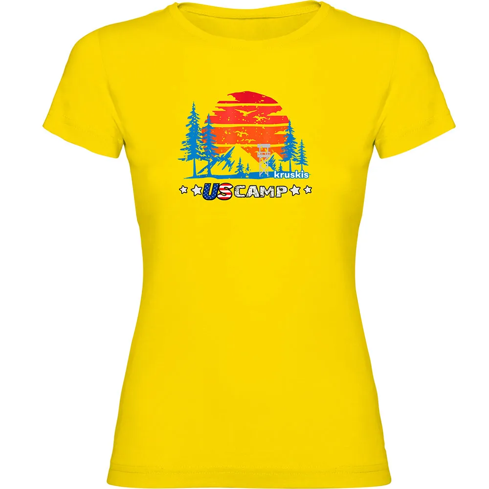 Kruskis Us Camp T-shirt Med Korta ärmar Kruskis Us Camp T-shirt Med Korta ärmar