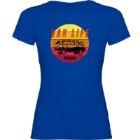 Kruskis Van Life Sunset T-shirt Med Korta ärmar Kruskis Van Life Sunset T-shirt Med Korta ärmar